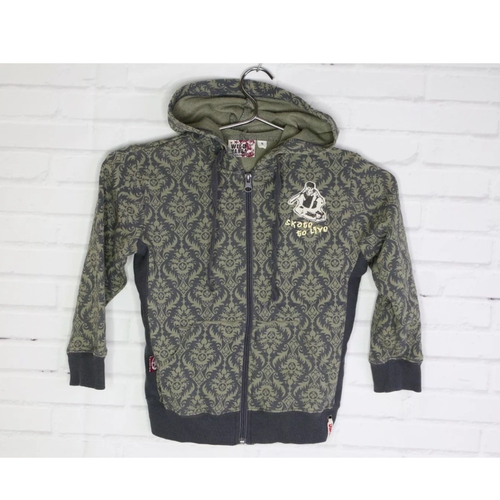 Wild Mango Hoodie Sweater Skateboarding Boys Sz 5
